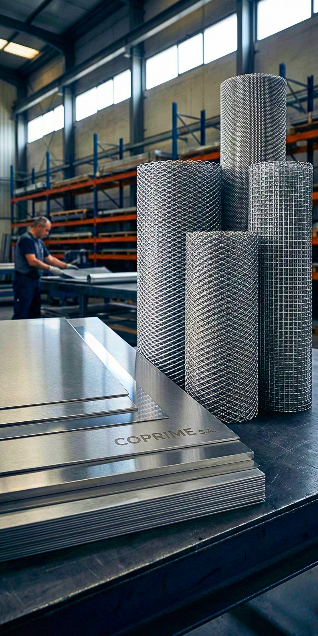 laminas de acero inoxidable y mallas industriales guatemala