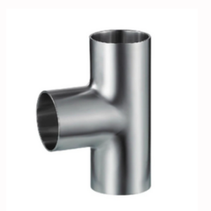tee soldable corta sanitaria acero inoxidable aisi 304 (astm a270 / din 11850)
