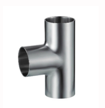 tee soldable corta sanitaria acero inoxidable aisi 304 (astm a270 / din 11850) tee soldable corta sanitaria acero inoxidable aisi 304 (astm a270 / din 11850)