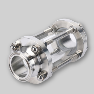 mirilla para tubería tipo clamp sanitaria aisi 304 / 316l